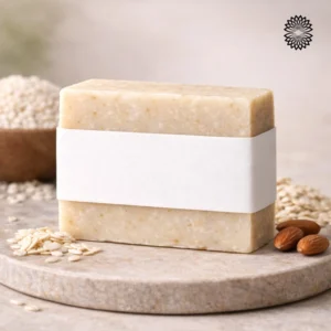 Jabón Suavizante Arroz & Avena Luz Azul, limpieza suave, sólido, con Arroz, Avena coloidal