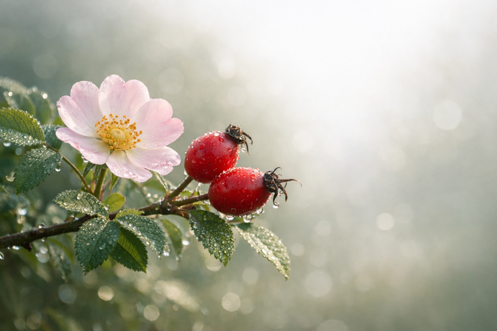 Rosa Mosqueta -Ingrediente estrella de Luz azul